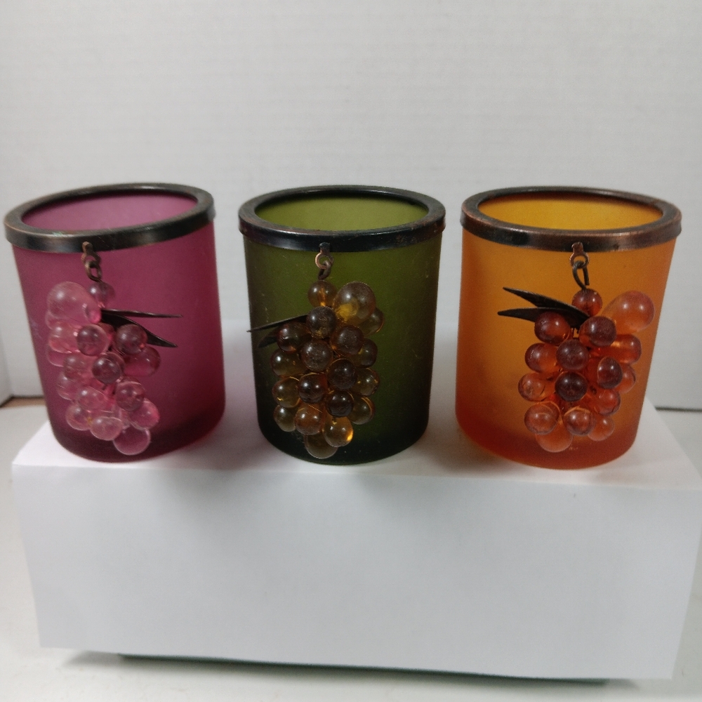 Frosted Glass Jars